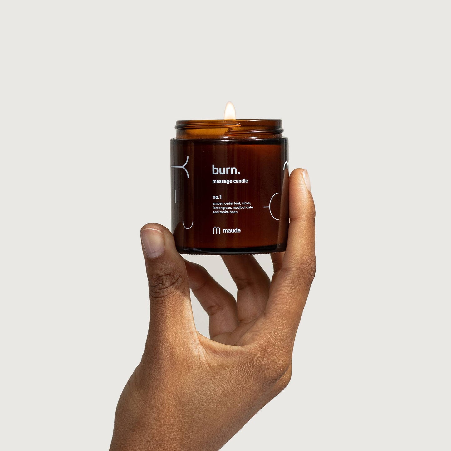 Massage Candle Burn No. 1 | MAUDE | Muse Ever After