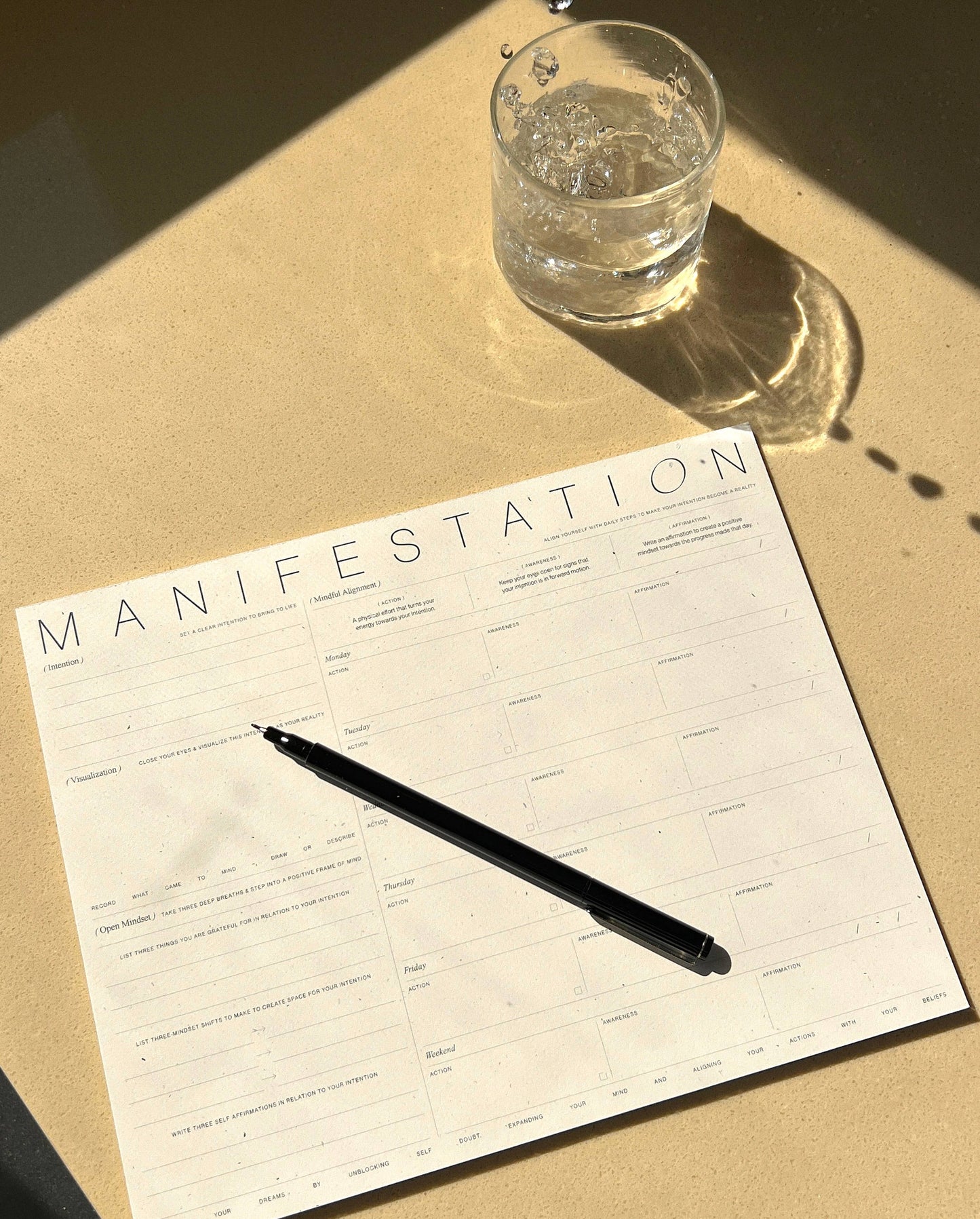 Manifestation Pad | WILDE HOUSE PAPER | Muse Ever After