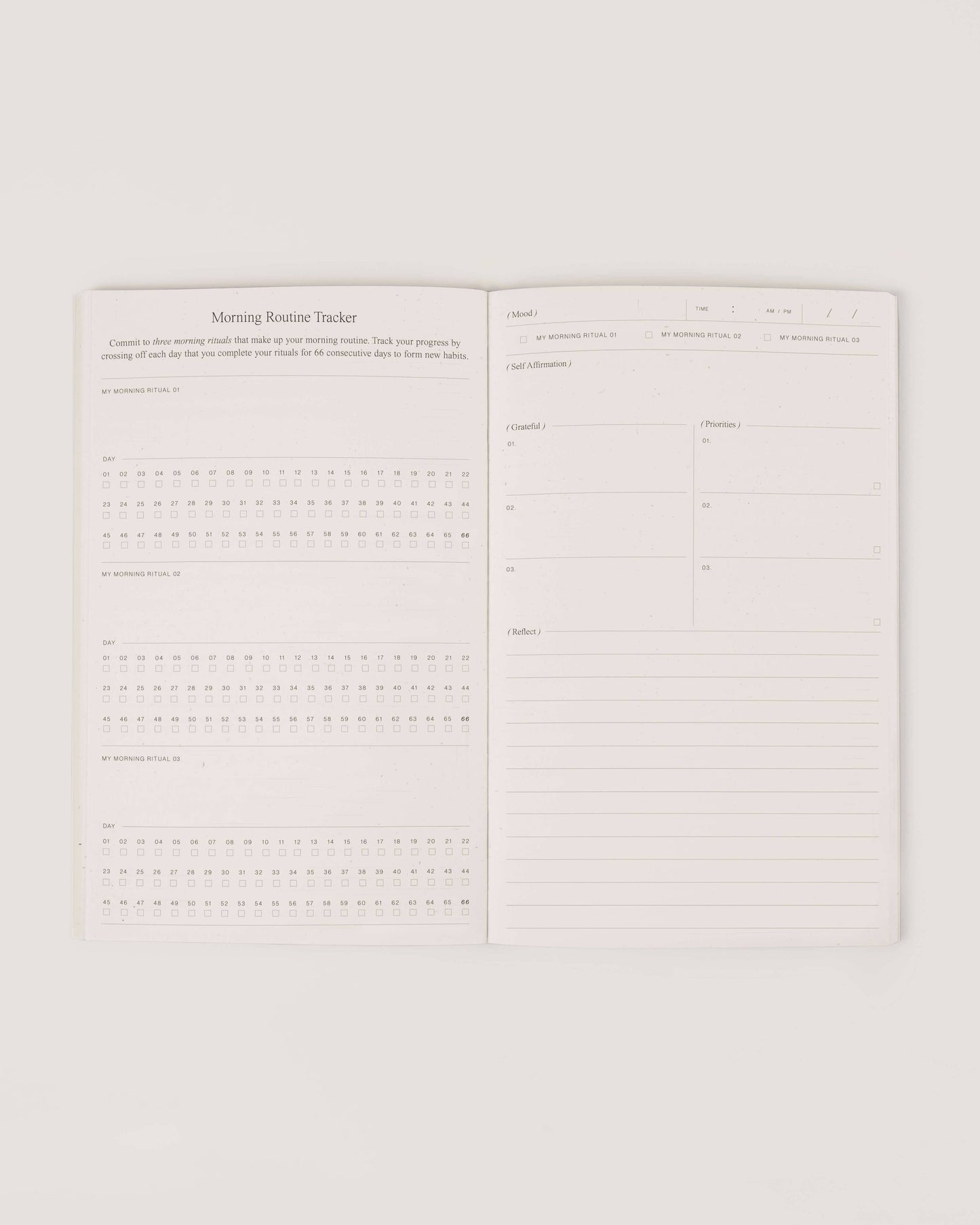 Morning Routine Journal | WILDE HOUSE PAPER | Muse Ever After