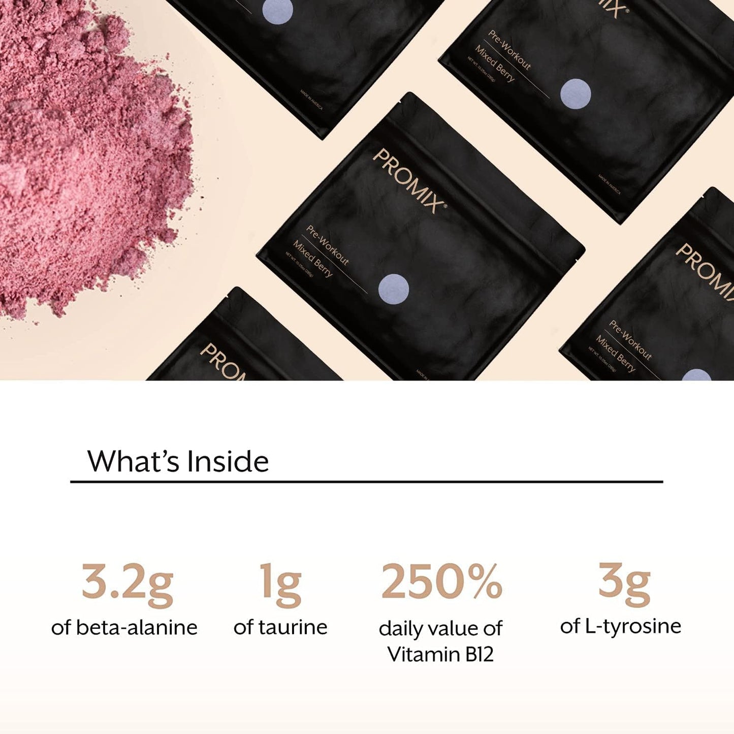 Pre-workout: Mixed Berry | PROMIX | Muse Ever After