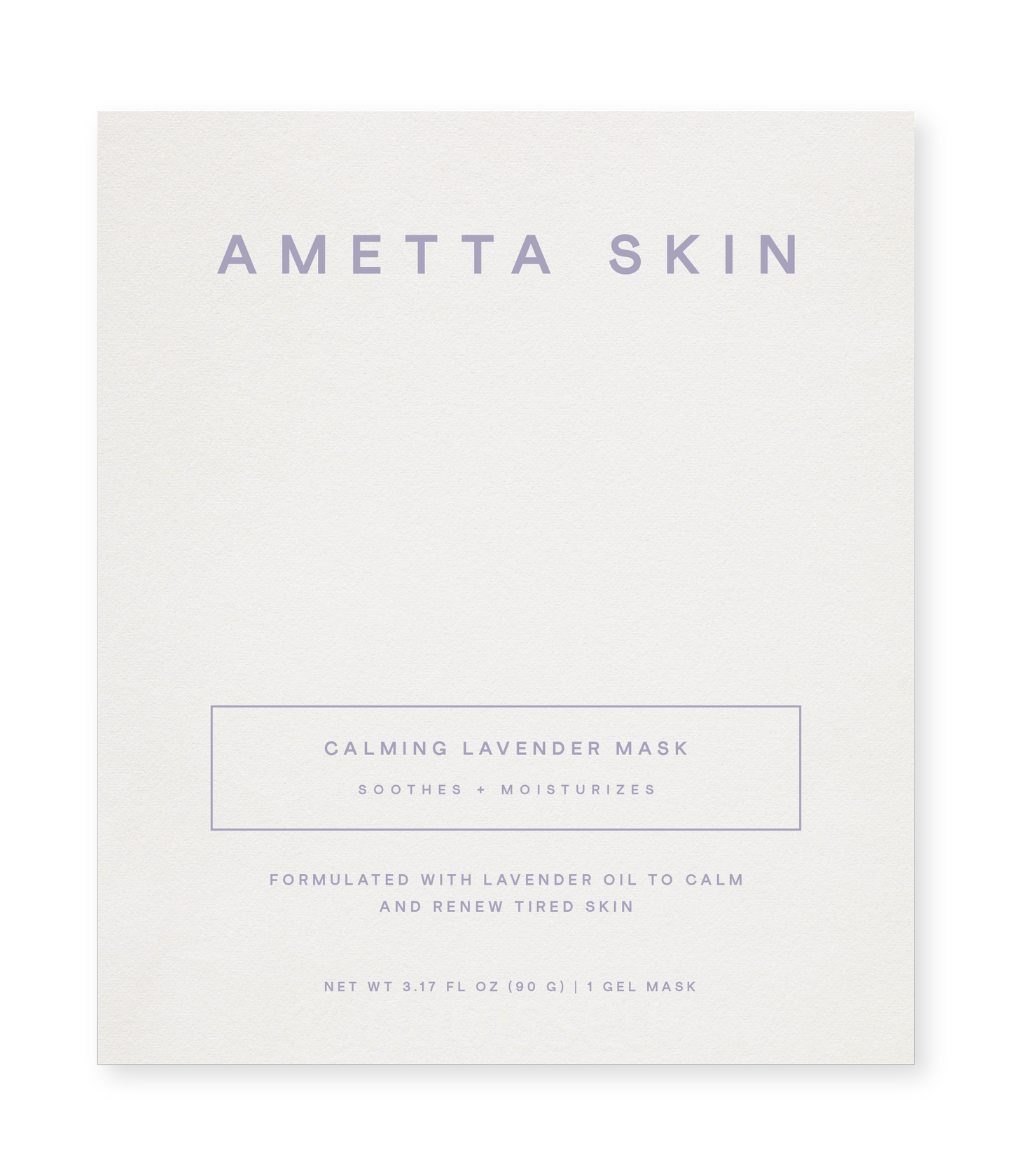 Calming Lavender Collagen Mask | AMETTA SKIN CARE | Muse Ever After