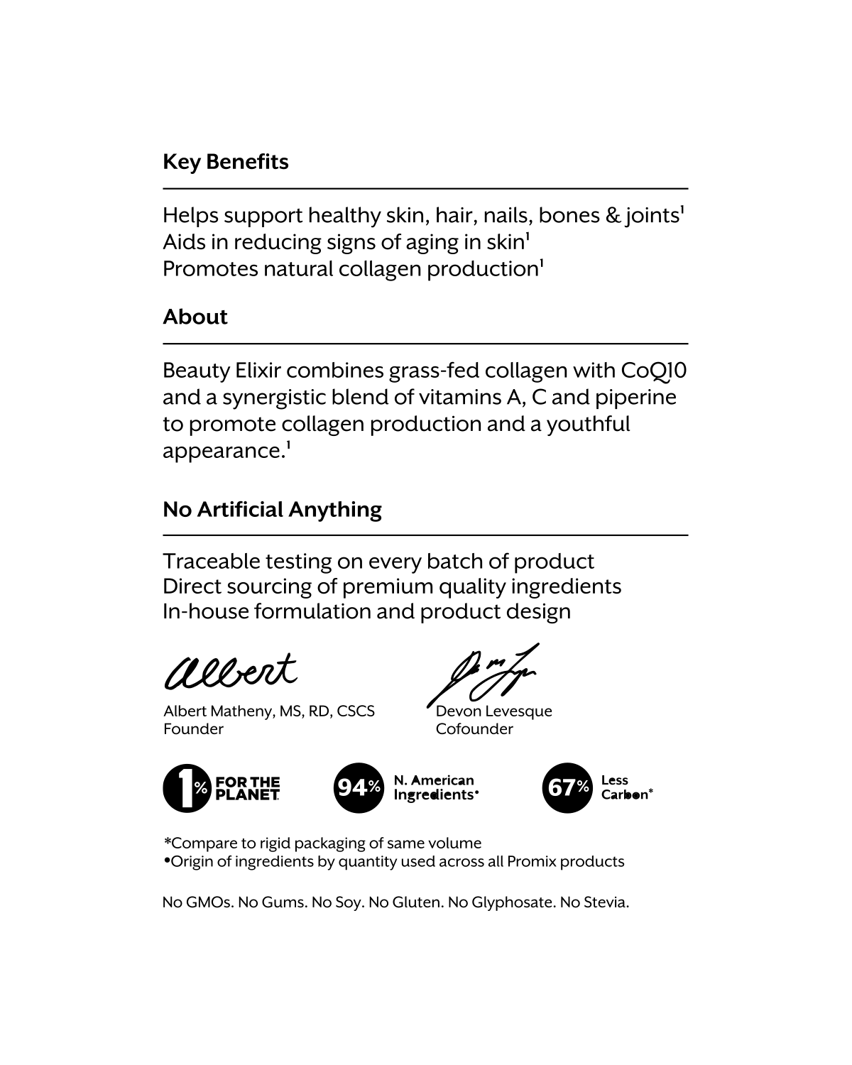 Collagen Beauty Elixir: Dark Forest Cherry | PROMIX | Muse Ever After