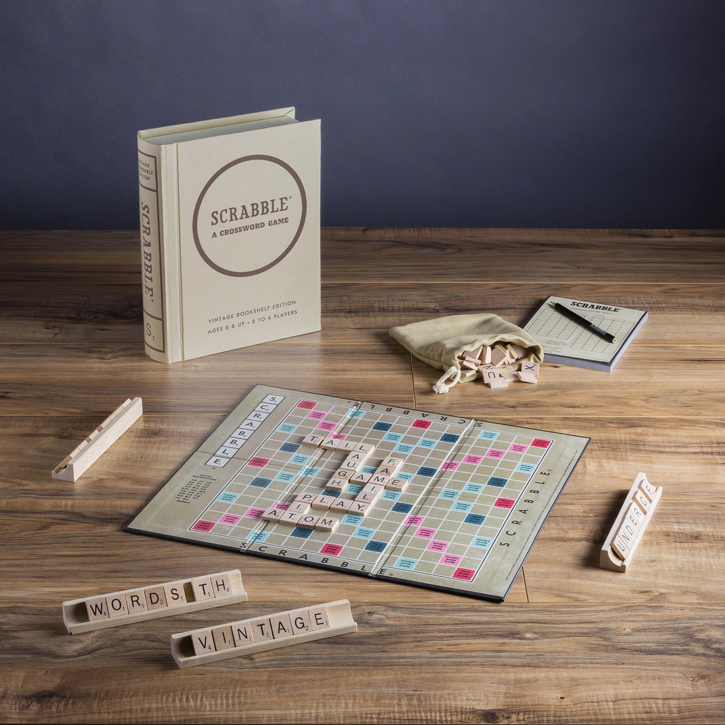 Scrabble Vintage Bookshelf Edition | Muse Ever After
