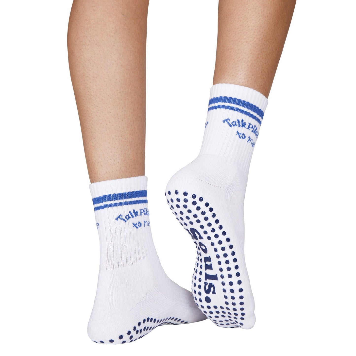Talk Pilates to Me Grip Socks | SOULS. | Muse Ever After