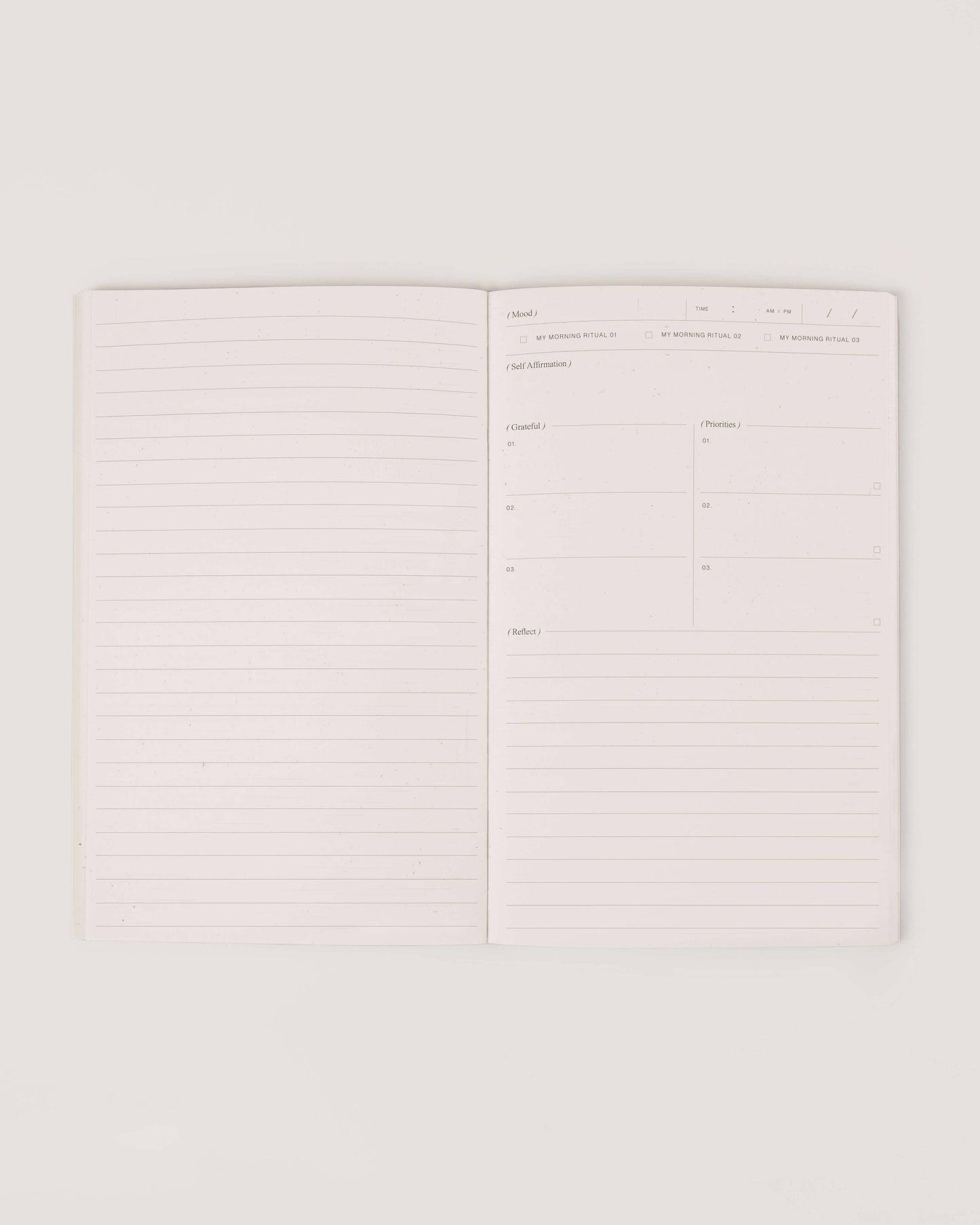 Morning Routine Journal | WILDE HOUSE PAPER | Muse Ever After