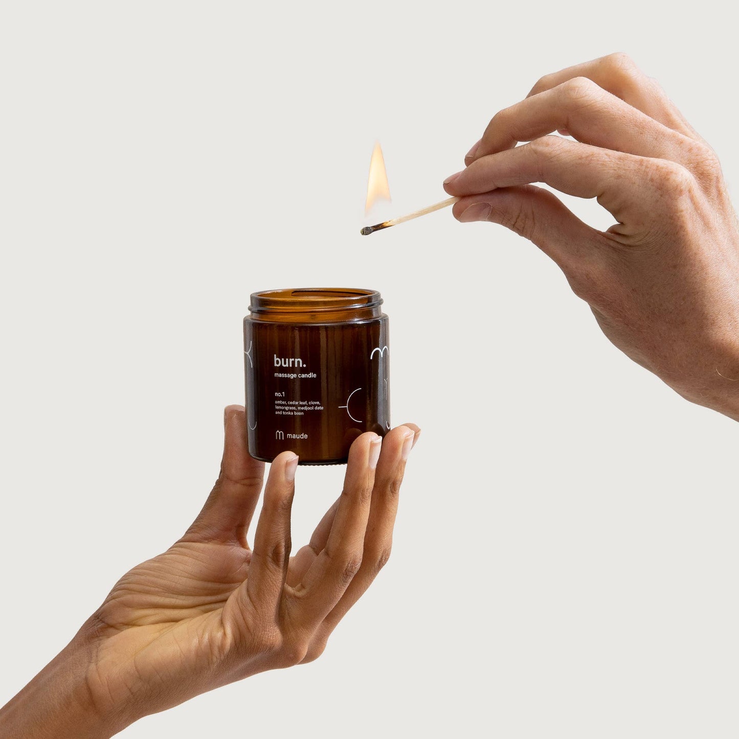 Massage Candle Burn No. 1 | MAUDE | Muse Ever After