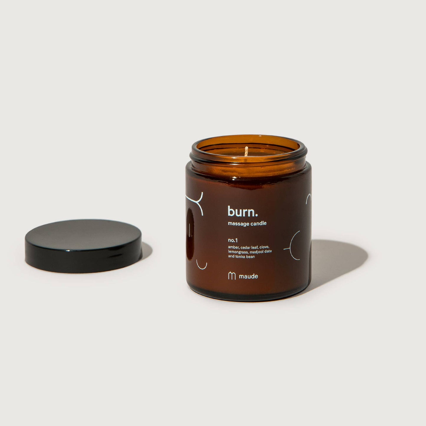 Massage Candle Burn No. 1 | MAUDE | Muse Ever After