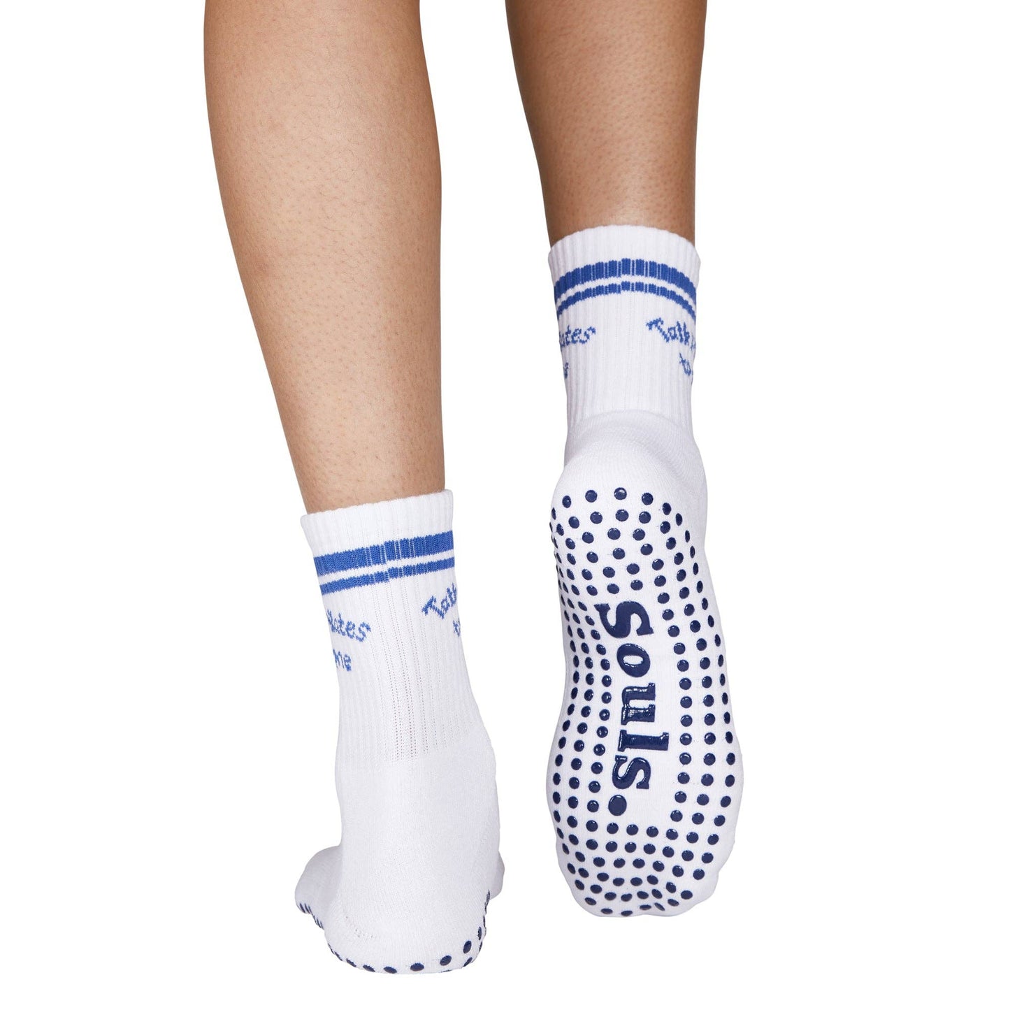 Talk Pilates to Me Grip Socks | SOULS. | Muse Ever After