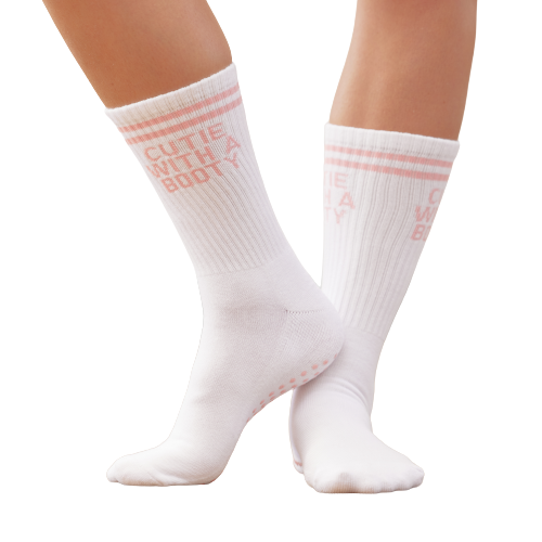 Cutie With a Booty Pilates Socks | SOULS. | Muse Ever After
