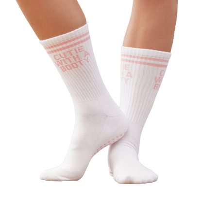 Cutie With a Booty Pilates Socks | SOULS. | Muse Ever After