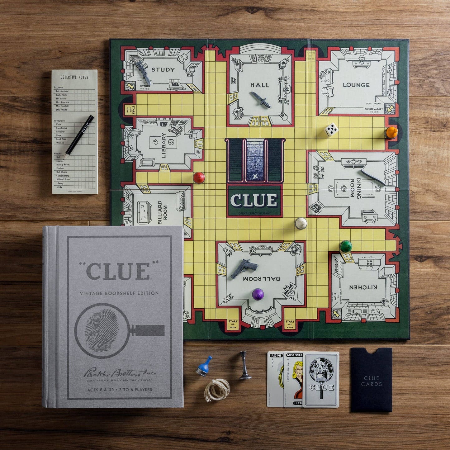 Clue Vintage Bookshelf Edition | Muse Ever After