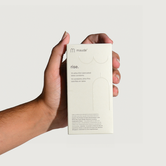 Rise Natural Latex Condoms | Maude | Muse Ever After