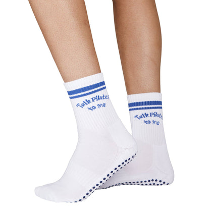 Talk Pilates to Me Grip Socks | SOULS. | Muse Ever After