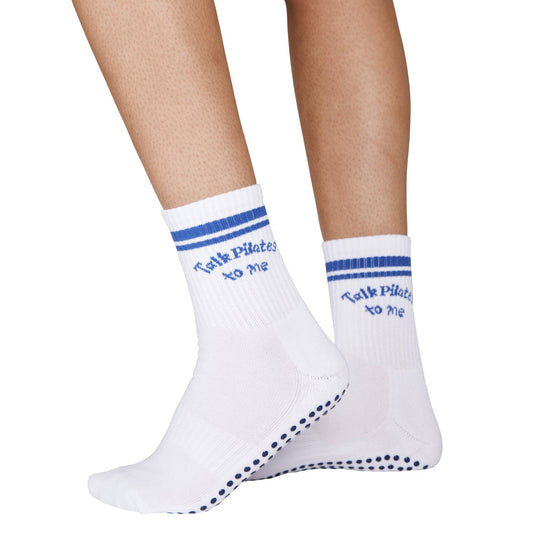 Talk Pilates to Me Grip Socks | SOULS. | Muse Ever After