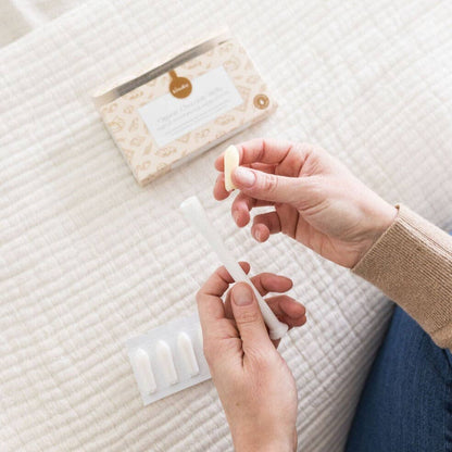 Vaginal Suppositories Organic Peach Melts | FEMALLAY | Muse Ever After