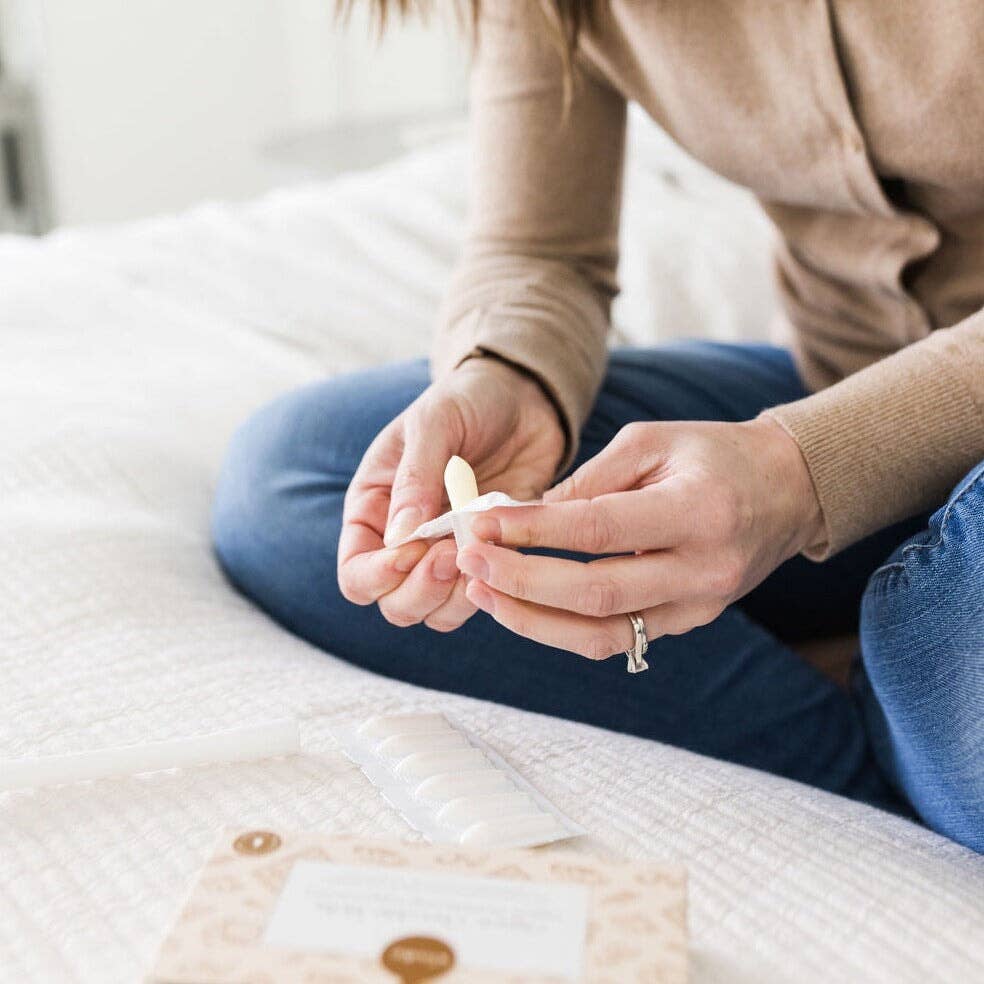 Vaginal Suppositories Organic Peach Melts | FEMALLAY | Muse Ever After