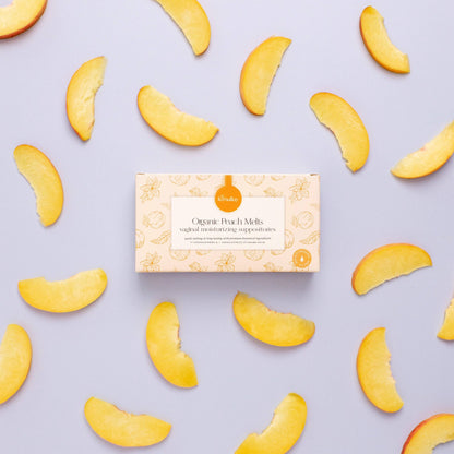 Vaginal Suppositories Organic Peach Melts | FEMALLAY | Muse Ever After