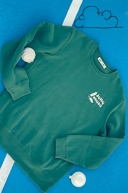 Jolly Muse | Embroidered Crewneck Sweatshirt | Muse Ever After