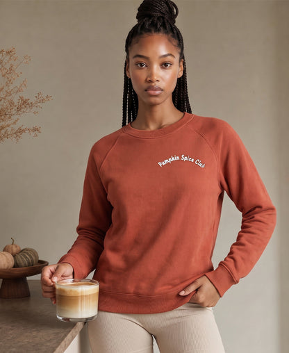 Pumpkin Spice Club Embroidered Sweatshirt | Muse Ever After