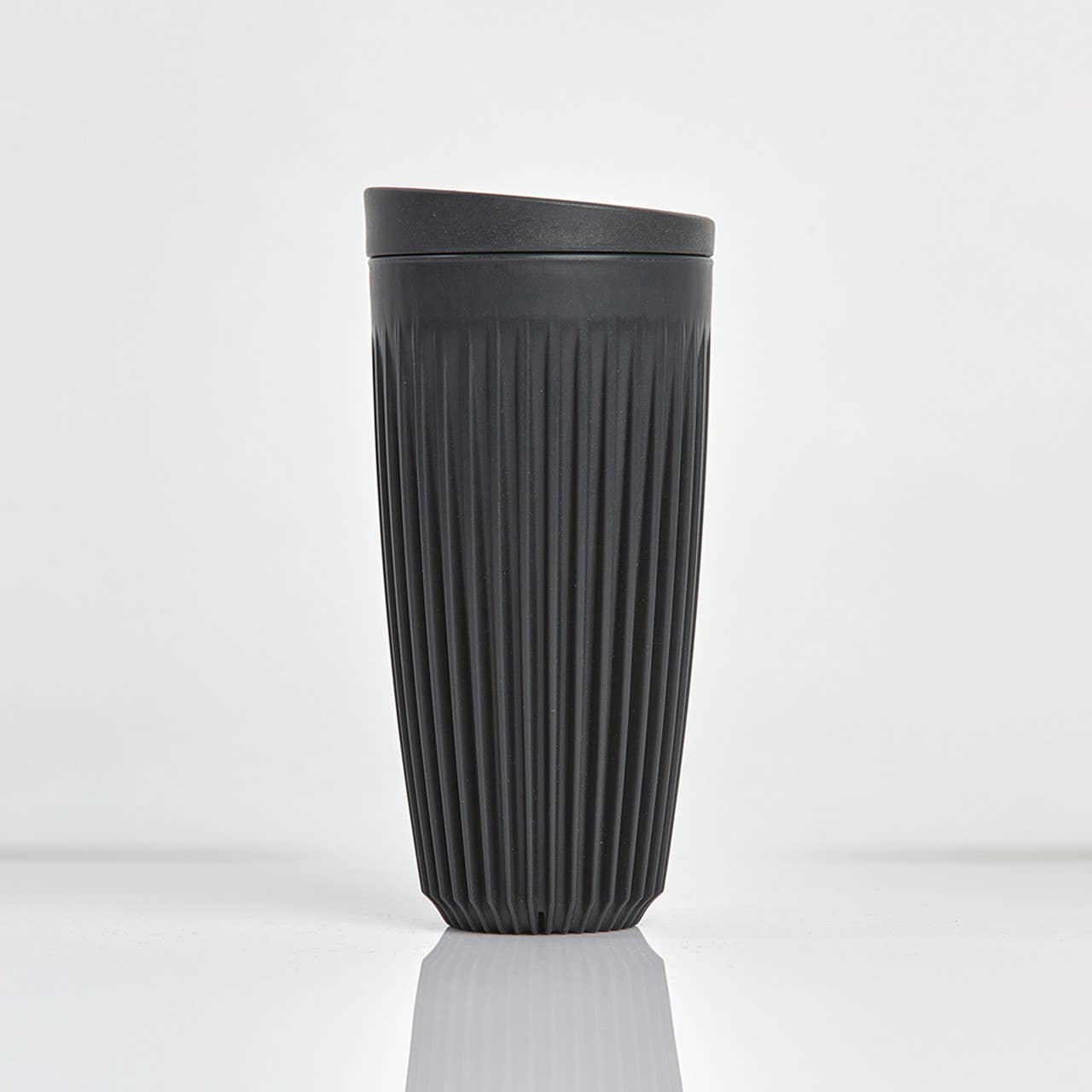 Reusable Coffee Cup 16oz Black | Huskee | Muse Ever After