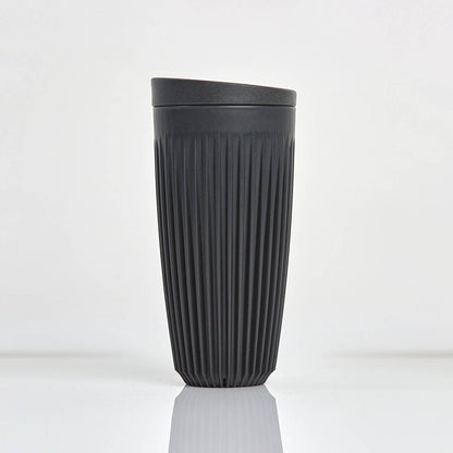 Reusable Coffee Cup 16oz Black | Huskee | Muse Ever After