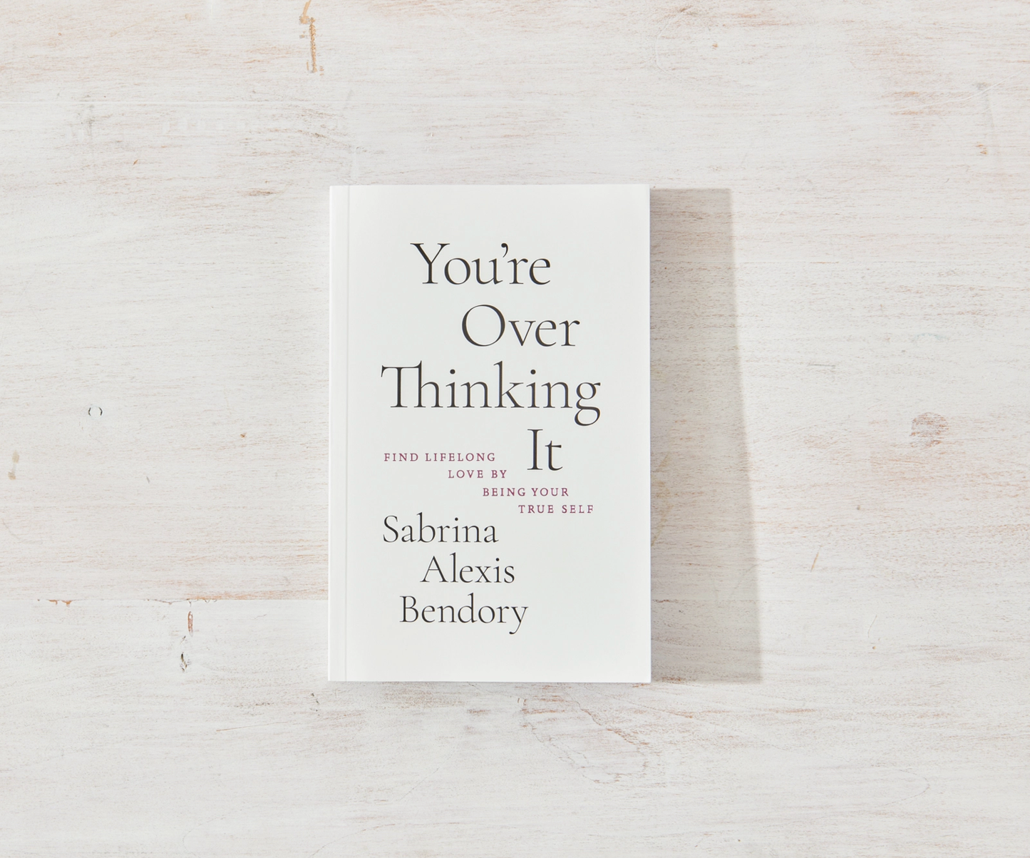 You're Overthinking It | Sabrina Alexis Bindery | Muse Ever After