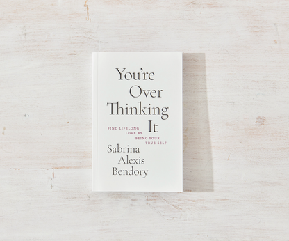 You're Overthinking It | Sabrina Alexis Bindery | Muse Ever After