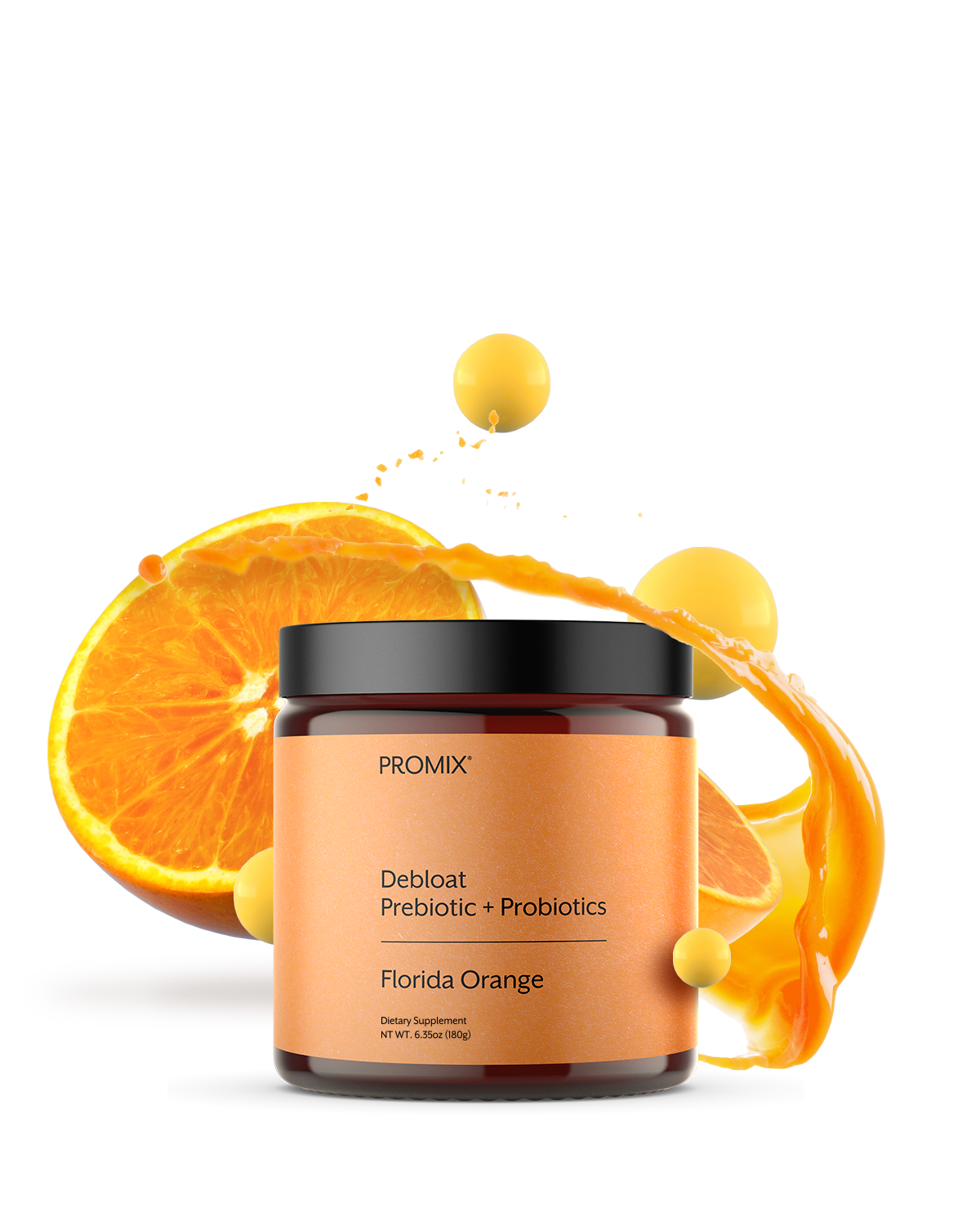 Debloat: Prebiotic + Probiotic: Florida Orange | PROMIX | Muse Ever After