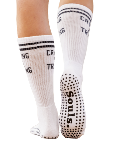 Crying & Trying Pilates Socks | SOULS. | Muse Ever After