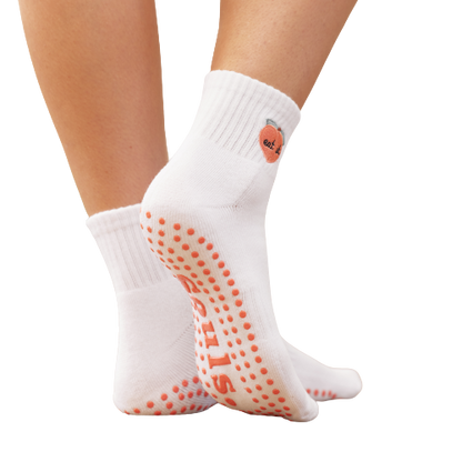 Eat It Peachy Pilates Socks | SOULS. | Muse Ever After